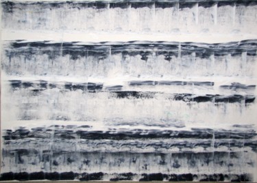 Winter Forrest from a car window Painting titled "Winter Forrest from…" by Dmitri Matkovsky, Original Artwork, Acrylic