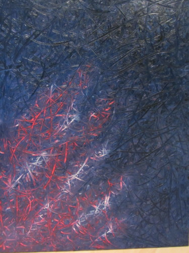 Abstraction Spirituelle, l'appel du divin Peinture intitulée "Abstraction Spiritu…" par Allan Sporidge, Œuvre d'art originale, Huile