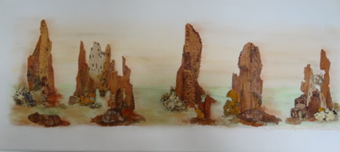 Peinture intitulée "Bay" par Martine Capdeville-Lacomme, Œuvre d'art originale