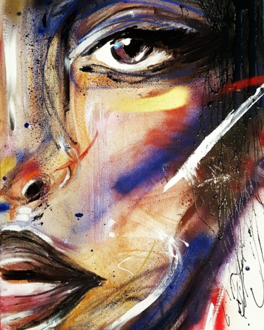 Peinture intitulée ""Essentia"" par Cel . B, Œuvre d'art originale, Acrylique