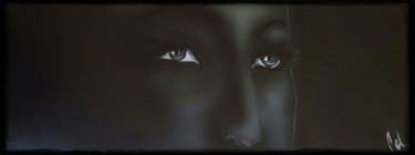 Peinture intitulée ""Esperance"" par Cel . B, Œuvre d'art originale, Aérographe