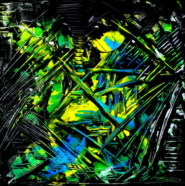Peinture intitulée "Vers la lumière" par Pierre-Paul Marchini, Œuvre d'art originale, Acrylique
