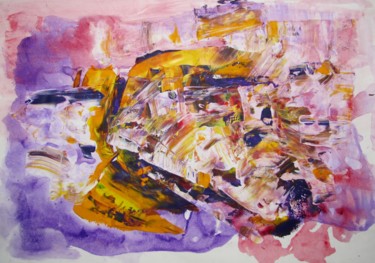 Painting titled "Let`s go to the cin…" by Dmitri Matkovsky, Original Artwork, Acrylic