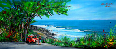 surf-trip Painting titled "surf-trip" by Remi Bertoche, Original Artwork
