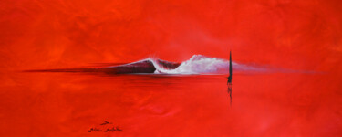the-red-day Painting titled "the-red-day" by Remi Bertoche, Original Artwork