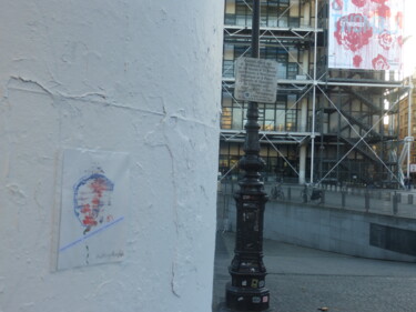 「Affichage, Display,…」というタイトルの絵画 Eric Ullrichによって, オリジナルのアートワーク