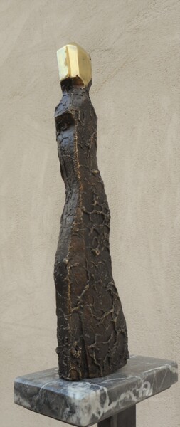 "FIGURE Déambulante…" başlıklı Heykel Philippe Olive tarafından, Orijinal sanat, Bronz