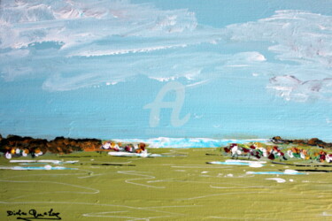 Peinture intitulée "peche-aux-coques.jpg" par Didier Duclos, Œuvre d'art originale, Acrylique