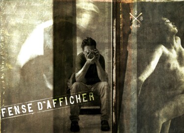 摄影 标题为“Autoportrait” 由Philippe Berthier, 原创艺术品, 操纵摄影