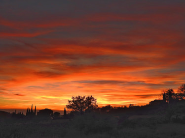 Photographie intitulée "Coucher de soleil." par Alain Brasseur, Œuvre d'art originale
