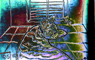 Disegno intitolato "img-20170106-124006…" da Mateci-Antonio Lucio Rudy Lacquaniti, Opera d'arte originale, Matite colorate