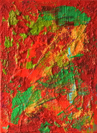 Painting titled "Matter Painting 52" by Pamela Rys, Original Artwork, Acrylic