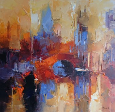 Peinture intitulée "Venise" par Benoit Havard, Œuvre d'art originale