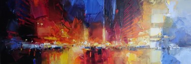 Peinture intitulée "N.Y" par Benoit Havard, Œuvre d'art originale