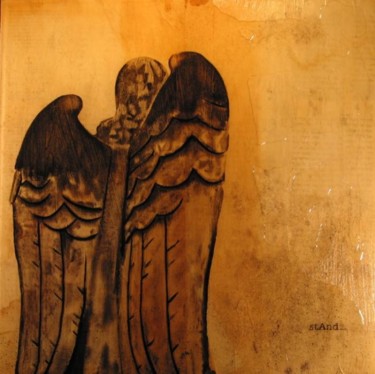 Collages titled "stand" by Danny Hughes, Original Artwork