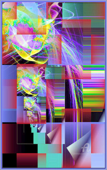 Arts numériques intitulée "Enjoy" par Jess Wayar, Œuvre d'art originale, Peinture numérique