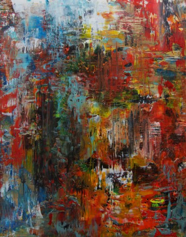 Malerei mit dem Titel "chaos magic" von Nino Anin, Original-Kunstwerk, Andere