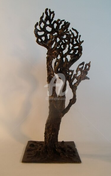 Sculpture intitulée "L'Arbre" par Olivier Lecourtois, Œuvre d'art originale, Métaux
