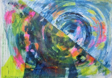 Painting titled "Determine where to…" by Dmitri Matkovsky, Original Artwork, Acrylic
