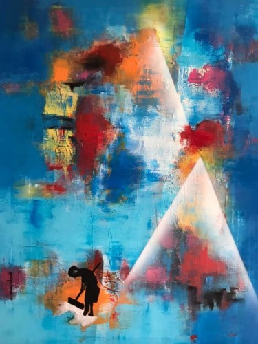 Pintura intitulada ""O Marnoto"" por Josefa Sousa, Obras de arte originais, Acrílico