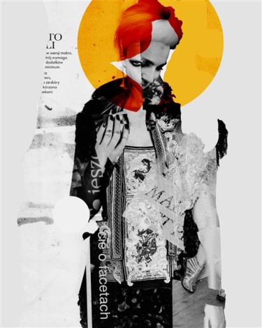 Grafika cyfrowa / sztuka generowana cyfrowo zatytułowany „Almost like a saint…” autorstwa Tomasz Rolko, Oryginalna praca, Ko…