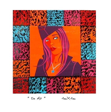 Peinture intitulée "On Air" par Ann'Soco, Œuvre d'art originale, Huile