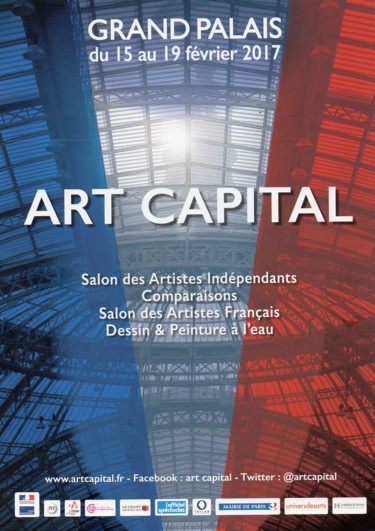 AFFICHE SALON ART EN CAPITAL 2017