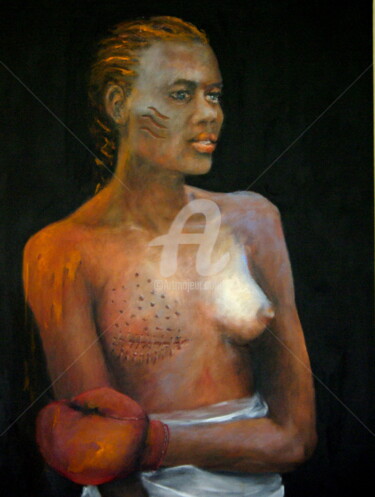 Peinture intitulée "percutante (n°7 de…" par Domondo, Œuvre d'art originale