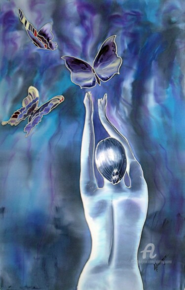 Pintura titulada "hacia-la-libertad.j…" por Almagro, Obra de arte original, Otro