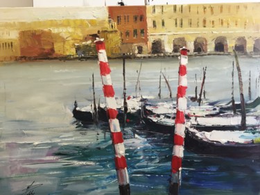 绘画 标题为“VENISE” 由Christophe Point, 原创艺术品, 油