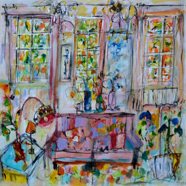 제목이 "Des enfantillages d…"인 미술작품 Muriel Cayet로, 원작, 아크릴