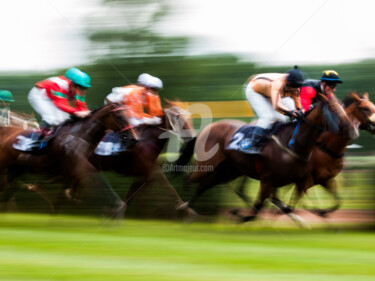 Fotografía titulada "HORSE RACING 4" por Jb Photoart, Obra de arte original