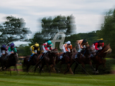 Fotografía titulada "HORSE RACING 2" por Jb Photoart, Obra de arte original