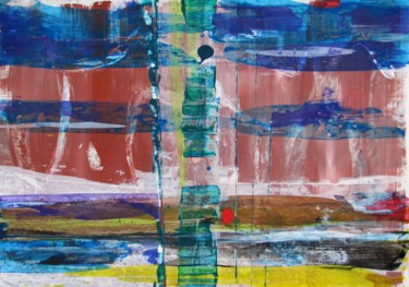 Painting titled "Launchofmymindoverc…" by Dmitri Matkovsky, Original Artwork, Acrylic