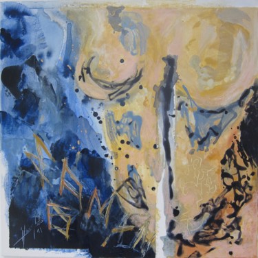 Peinture intitulée "Etre Femme II" par Isabelle Langlois, Œuvre d'art originale, Acrylique Monté sur Châssis en bois