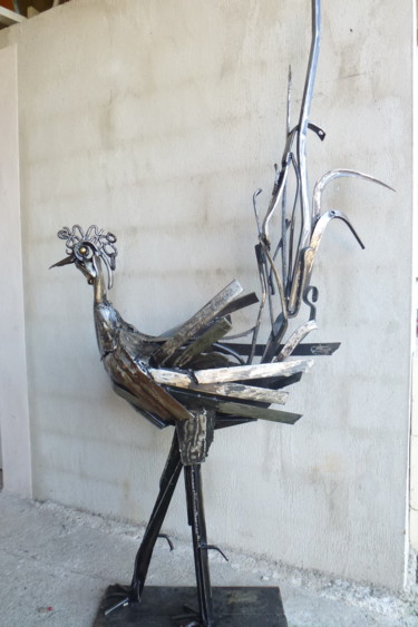 Sculpture intitulée "phpih6we8.jpg" par Christian Canivenc, Œuvre d'art originale, Métaux