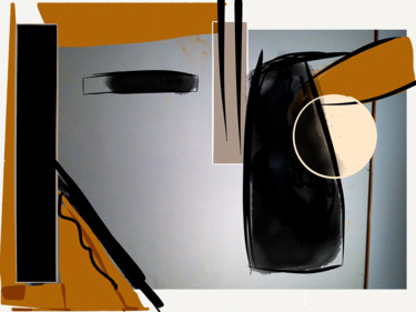 Digital Arts titled "Ocres" by Guy Rieutort, Original Artwork