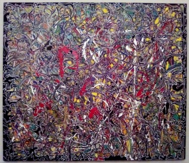 Painting titled ""Carnaval"" by Jerome Cordier, Original Artwork, Acrylic