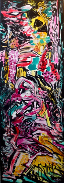 Peinture intitulée "Harmony V" par Lucie Rydlova, Œuvre d'art originale, Acrylique