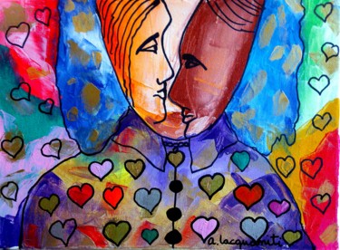 phpdalyjv.S.Valentino...A tutte le persone che si Pittura intitolato "phpdalyjv.S.Valenti…" da Mateci-Antonio Lucio Rudy Lacquaniti, Opera d'arte originale, Acrilico