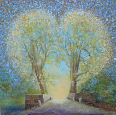 Painting titled "Valentine's ARTDEPT…" by Applestrophe, Original Artwork, Acrylic
