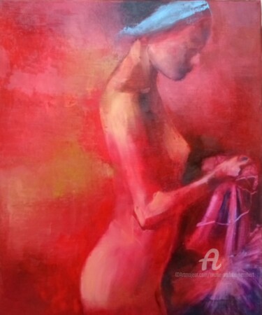Peinture intitulée "Irina" par Marie Andrée Hembert, Œuvre d'art originale