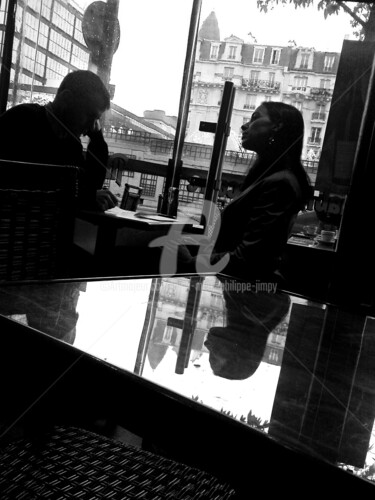Photographie intitulée "LE COUPLE" par Jean-Marc Philippe (Jimpy), Œuvre d'art originale, Photographie numérique