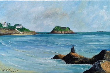Peinture intitulée "La Comtesse" par Flachet, Œuvre d'art originale, Huile