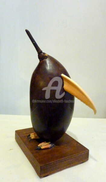 Sculpture titled ""Napoléon"" by Elisabeth Faucheur, Original Artwork, Other