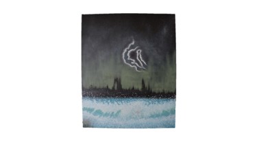 Peinture intitulée "Nature fragile (pho…" par Florian Fangueiro, Œuvre d'art originale, Huile