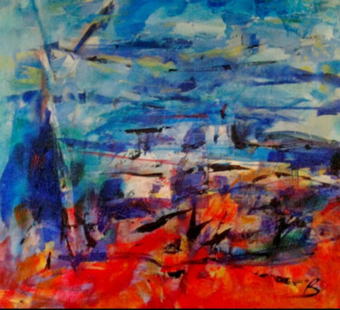 PAYSAGE BLEU-ROUGE