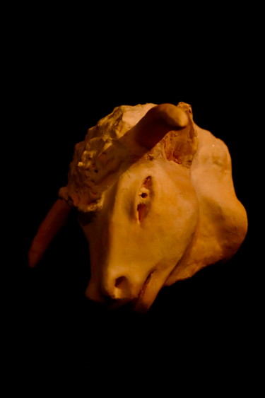 Sculpture titled "minos" by Marc De Lassus Saint-Geniès, Original Artwork