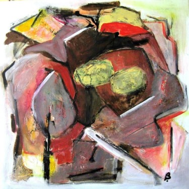 ABSTRAIT aux formes jaunes
