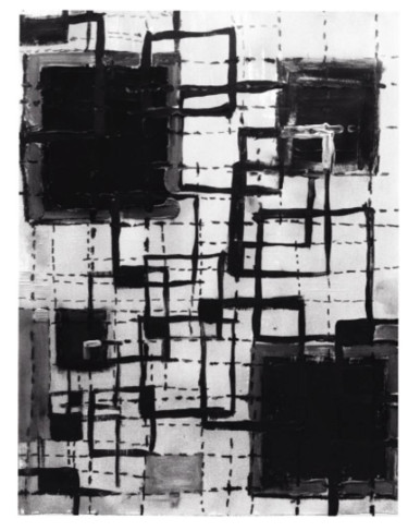 「Relationships II」というタイトルの絵画 Silvia Ruiz-Povedaによって, オリジナルのアートワーク, アクリル